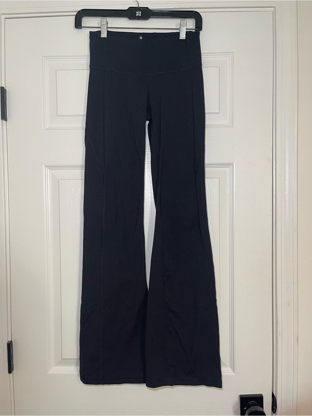 Athleta Black Boot-Cut Flare Yoga Pants